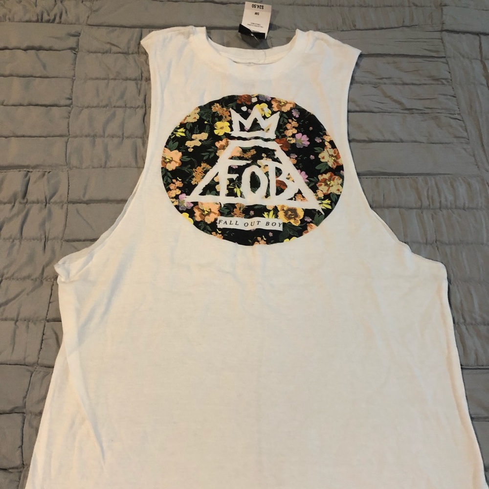 Fall out boy Women’s muscle tank BRAND NEW